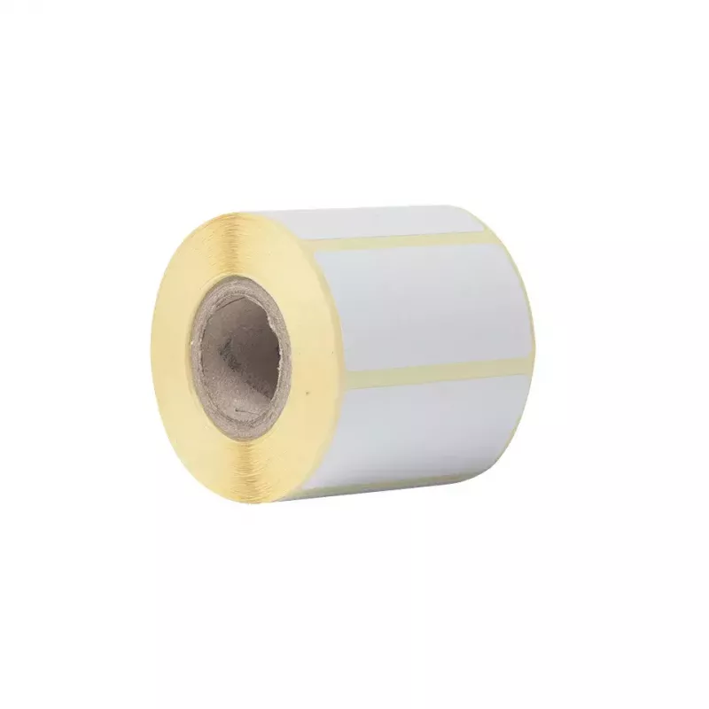 Etichetta adesiva per stampante Brother BDE1J026051060 bianca 5,1x2,6cm 6000 pezzi