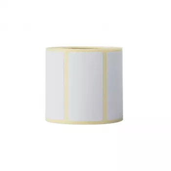 Etichetta adesiva per stampante Brother BDE1J026051060 bianca 5,1x2,6cm 6000 pezzi