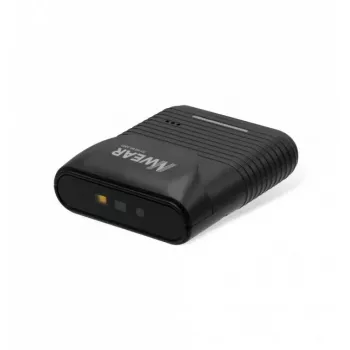 Lettore di codici a barre portatile Newland WD2 – 1D/2D CMOS, Bluetooth e USB, IP65, portata 80 m, batteria ricaricabile Li-Ion integrata, 43 g