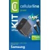 Cellularline Super Fast Charger Kit 25W - USB-C a USB-C - Alimentatore Samsung 25W Super Fast Charge PD con cavo USB-C a USB-C