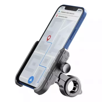 Supporto passivo Cellularline Rider Steel universale cellulare nero