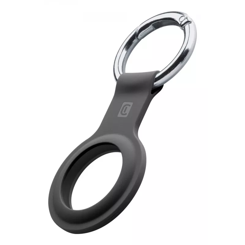Portachiavi Cellularline – custodia in silicone con gancio per AirTag