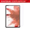 Displex Tablet Glass (9H) per Samsung Galaxy Tab S7/S8/S9/S9 FE/S10 FE/S10 Lite, cornice di montaggio Eco, infrangibile