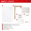 Displex Tablet Glass (9H) per Samsung Galaxy Tab S7/S8/S9/S9 FE/S10 FE/S10 Lite, cornice di montaggio Eco, infrangibile