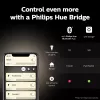 Lampadina smart Philips ST64 Edison E27 Bluetooth/Zigbee, 7 W, trasparente, 60×135 mm