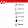 Displex pellicola protettiva per display (10H) per Samsung Galaxy S22/S23, cornice di montaggio Eco, antigraffio