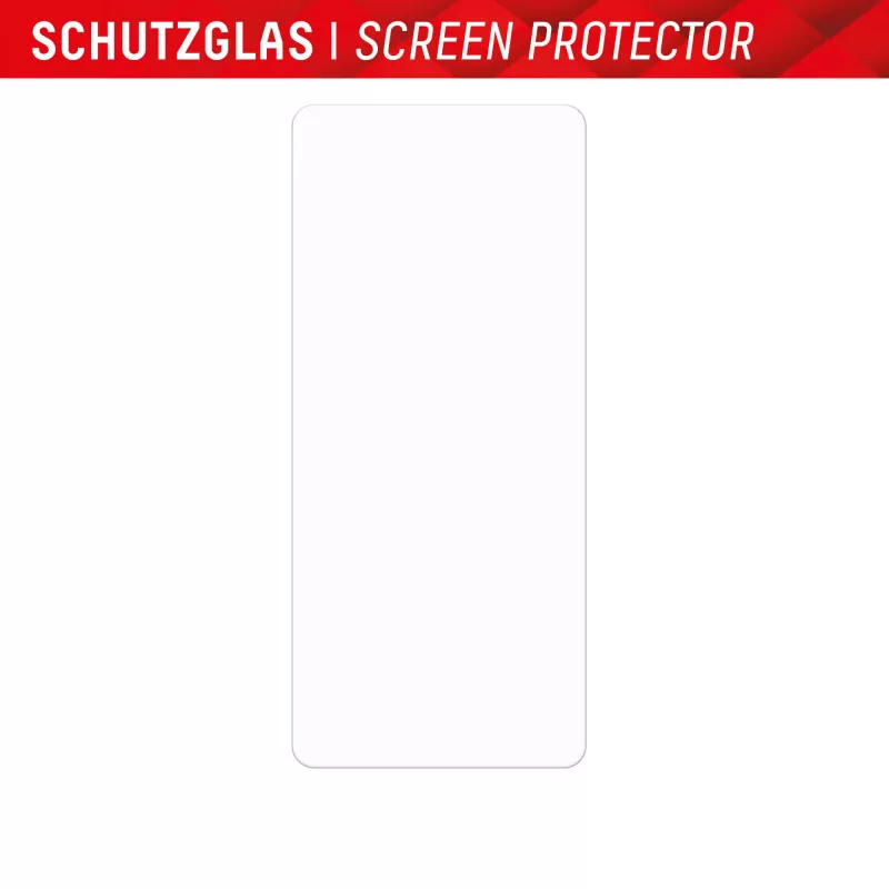 Displex vetro protettivo per display (10H) per Samsung Galaxy A54 5G, cornice di montaggio Eco, antigraffio