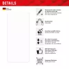 Displex Smart Glass (9H) per Samsung Galaxy A54 5G, adesivo di montaggio, infrangibile