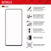 Displex Full Cover Screen Protector (10H) per Samsung Galaxy A54 5G, cornice applicatrice Eco, Full Cover