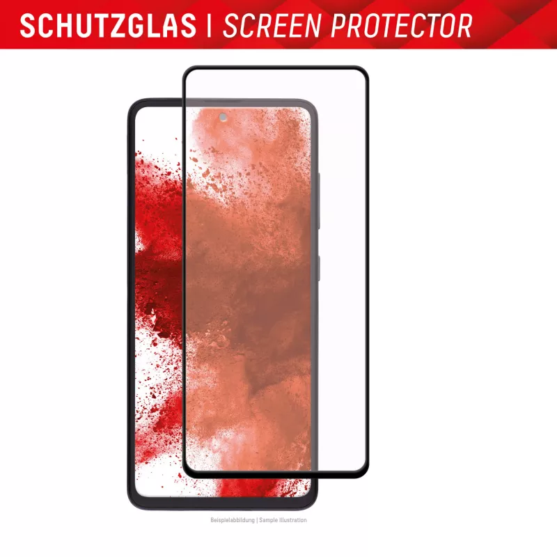 Displex Full Cover Screen Protector (10H) per Samsung Galaxy A54 5G, cornice applicatrice Eco, Full Cover