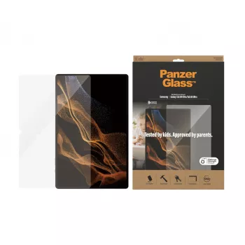 PanzerGlass® pellicola protettiva per display Samsung Galaxy Tab S8 Ultra | S9 Ultra | Ultra-Wide Fit