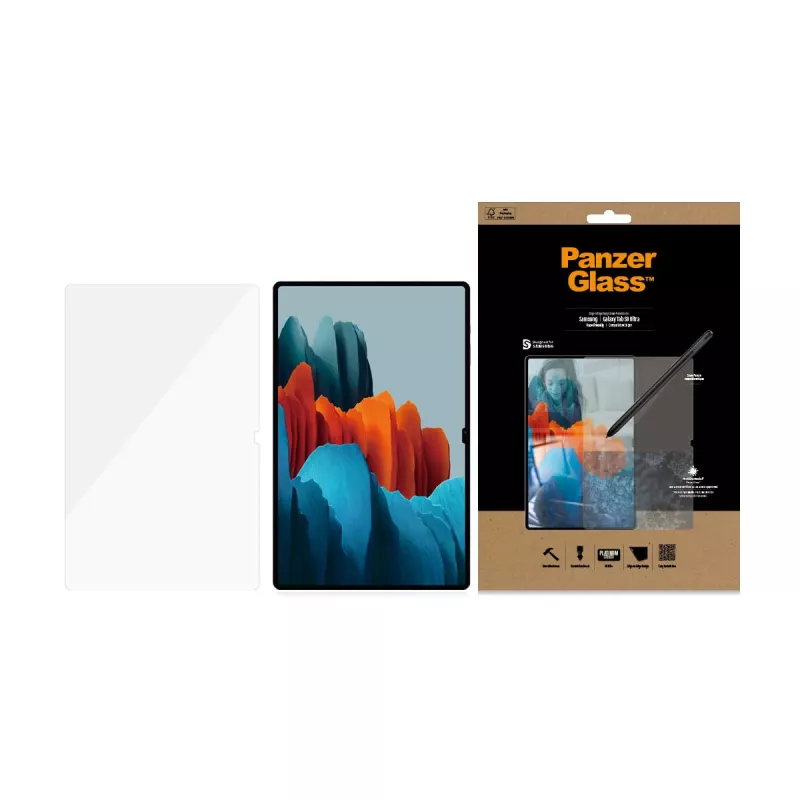 PanzerGlass® pellicola protettiva per display Samsung Galaxy Tab S8 Ultra | S9 Ultra | Ultra-Wide Fit