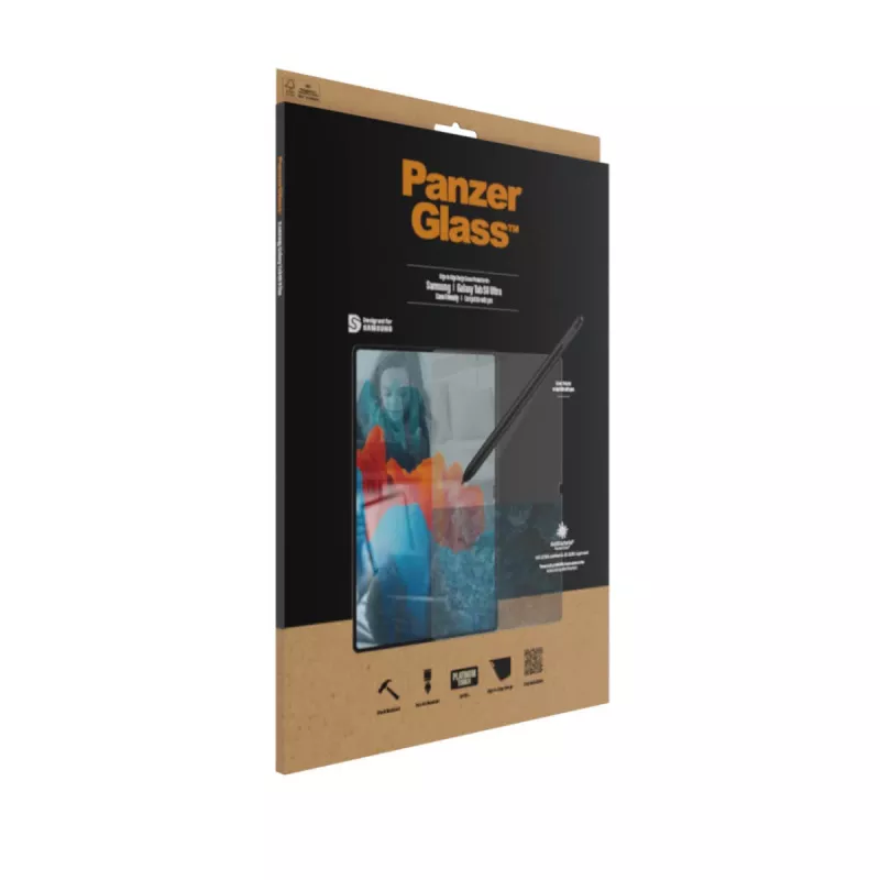 PanzerGlass® pellicola protettiva per display Samsung Galaxy Tab S8 Ultra | S9 Ultra | Ultra-Wide Fit