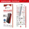 Displex Privacy Screen Protector (10H) per Apple iPhone 15/15 Pro, cornice di montaggio Eco, filtro privacy
