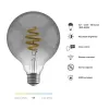 Hombli HBEB-0311 lampadina smart a filamento, E27, G95, CCT, fumé