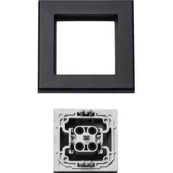 Copertura per interruttore elettrico Homematic IP 156171A0, grigio, 86×86×16 mm