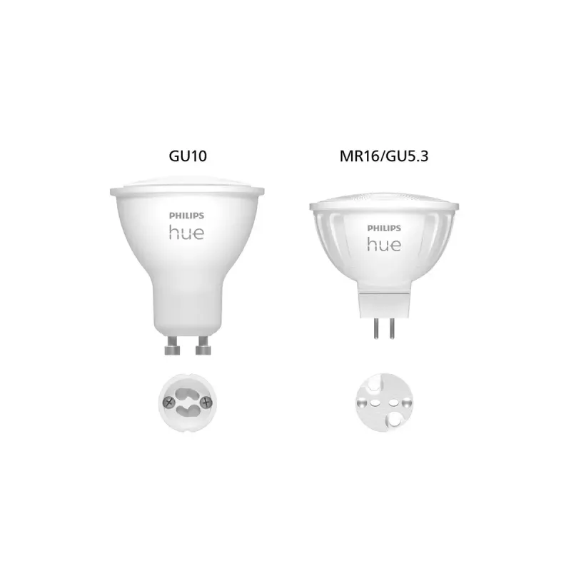 Philips Hue White Ambience MR16 faretto smart, GU53, 5,1 W, Bluetooth/Zigbee