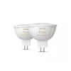 Philips Hue White Ambience MR16 faretto smart, GU53, 5,1 W, Bluetooth/Zigbee
