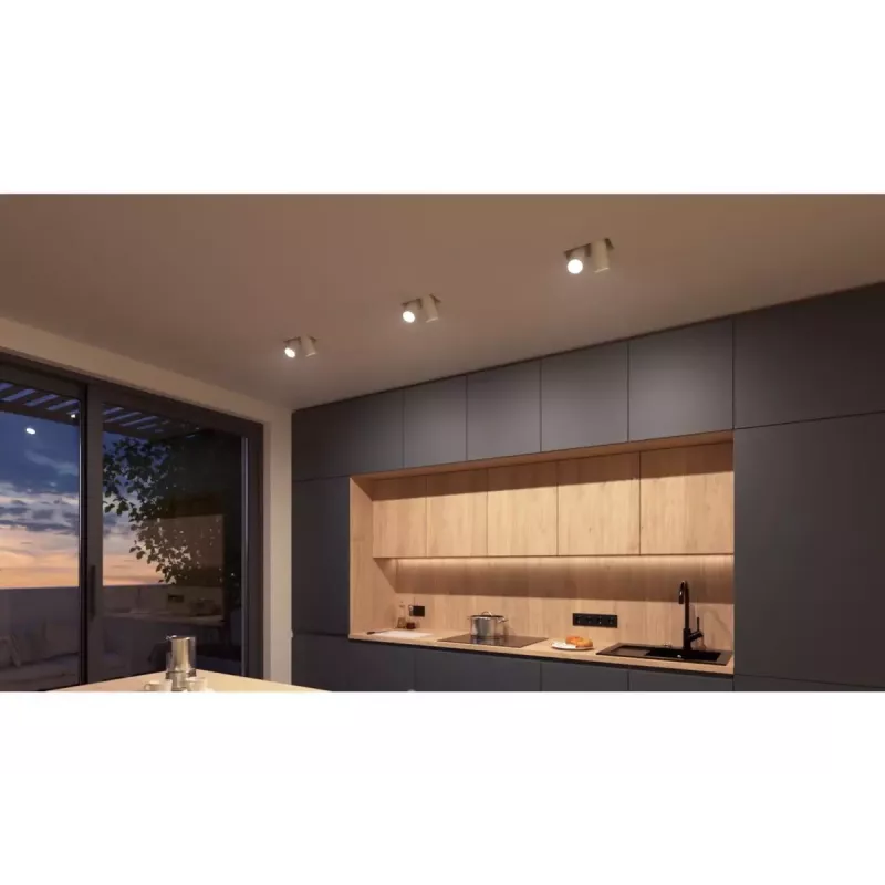 Philips Hue White Ambience MR16 faretto smart, GU53, 5,1 W, Bluetooth/Zigbee