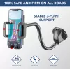 Sourcing Cellularline Hug Flexi XL supporto passivo universale a ventosa per telefoni cellulari, nero/grigio