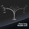 Sourcing Cellularline Hug Flexi XL supporto passivo universale a ventosa per telefoni cellulari, nero/grigio