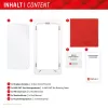 Displex vetro protettivo display (10H) per Xiaomi 13/13T Pro, cornice di montaggio Eco, antigraffio