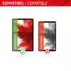 Displex vetro per tablet (9H) per Samsung Galaxy Tab A11+/A9+, cornice di montaggio Eco, infrangibile