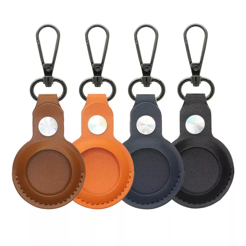 Portachiavi 4smarts 540567 colori assortiti PU pelle metallo 4 pezzi