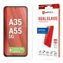 Pellicola protettiva Displex (10H) per Samsung Galaxy A35/A55 5G, cornice di montaggio Eco, antigraffio