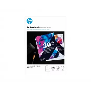 HP Professional Business Paper Glossy 180 g/m² A4 (210 x 297 mm) 150 fogli