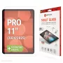 Vetro per tablet Displex (9H) per Apple iPad Pro 11'' (2025/2024), cornice di montaggio Eco, infrangibile, ultra sottile, invisibile