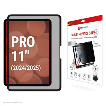Displex TABLET PRIVACY SAFE filtro privacy rimovibile a 2 vie per iPad Pro 11'' (2025/2024)