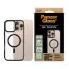PanzerGlass ® HardCase trasparente con MagSafe nero e cornice iPhone 16 Pro Max