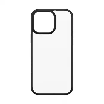 PanzerGlass® HardCase trasparente con cornice nera iPhone 16 Pro Max