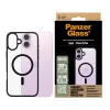 PanzerGlass ® HardCase trasparente con MagSafe nero e cornice iPhone 16 Plus