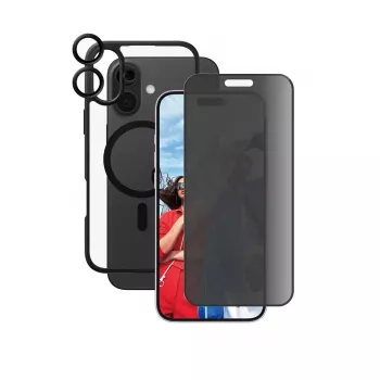 PanzerGlass ® | CARE by ® Flagship bundle privacy 3-in-1 iPhone 16 Plus