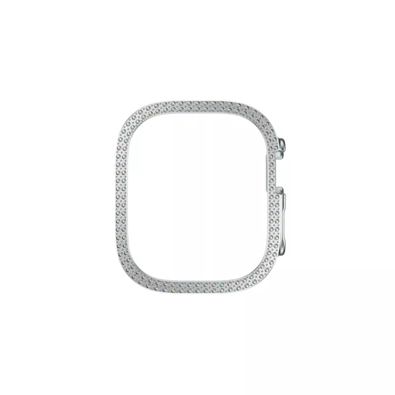 SAFE by PanzerGlass Bling Bumper SAFE95911 custodia per Apple Watch Ultra / Ultra 2 / Ultra 3, argento