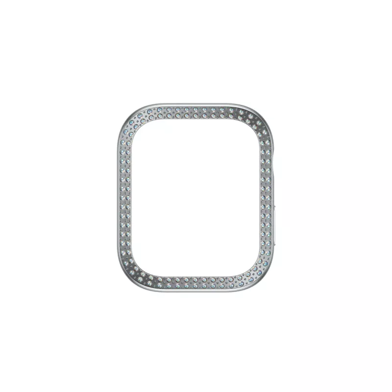 PanzerGlass SAFE. by ® Bling Bumper argento Apple Watch Series 10 46mm trasparente