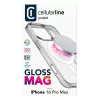 Cellularline Gloss Mag - custodia magnetica per iPhone 16 Pro Max per ricaricare e fissare al caricabatterie MagSafe