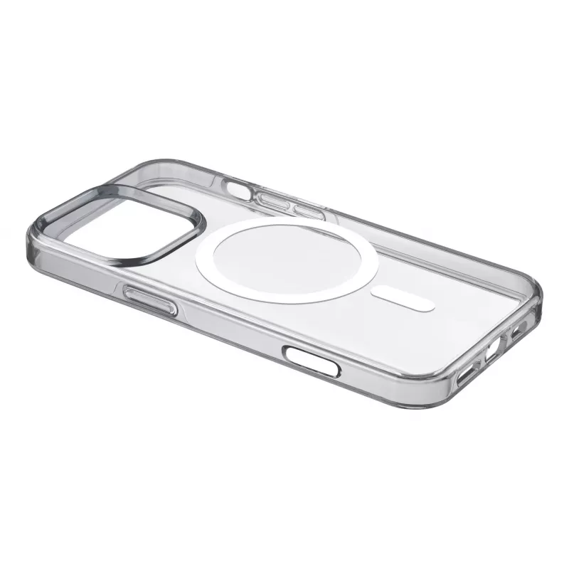 Cellularline Gloss Mag - custodia magnetica per iPhone 16 Pro Max per ricaricare e fissare al caricabatterie MagSafe