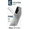 Cover Cellularline FINECIPH16PRMT per iPhone 16 Pro Max trasparente