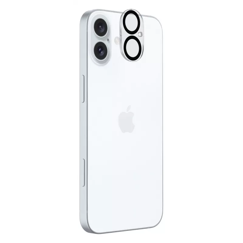 Cellularline obiettivo fotocamera - iPhone 16 protezione trasparente antigraffio antishock