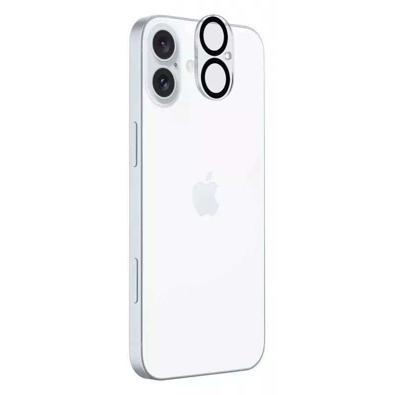 Cellularline obiettivo fotocamera - iPhone 16 protezione trasparente antigraffio antishock
