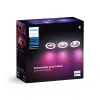 Philips Hue White and Colour Ambience confezione da 3 faretti da incasso Centura
