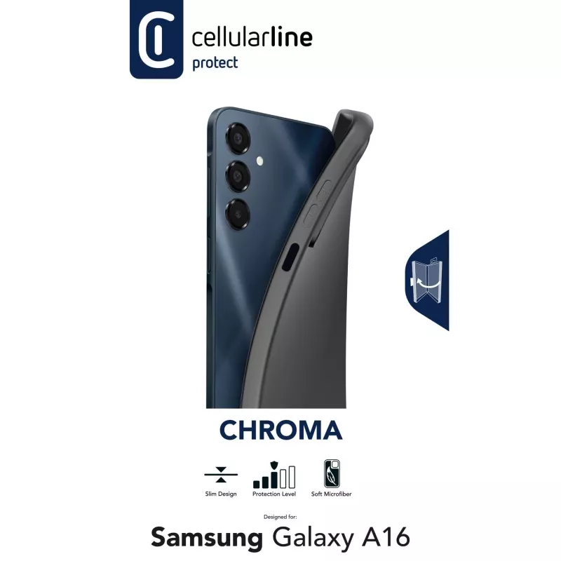 Cellularline Chroma - Galaxy A16 custodia morbida in gomma colorata