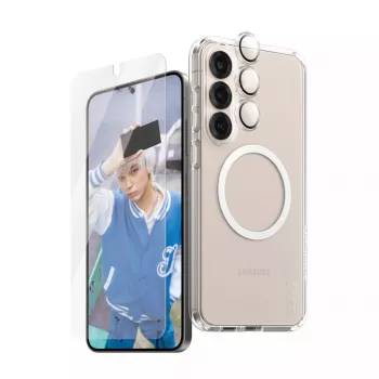 PanzerGlass ® | CARE by ® Flagship bundle 3-in-1 Samsung Galaxy S25+