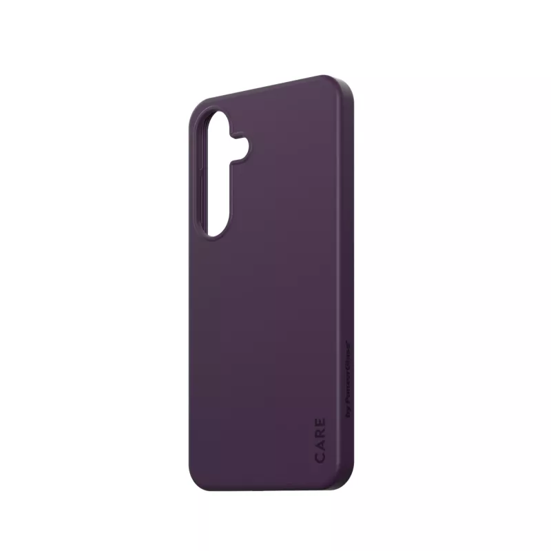 PanzerGlass CARE™ by ® Case Plum lilla con compatibilità Qi Samsung Galaxy S25+