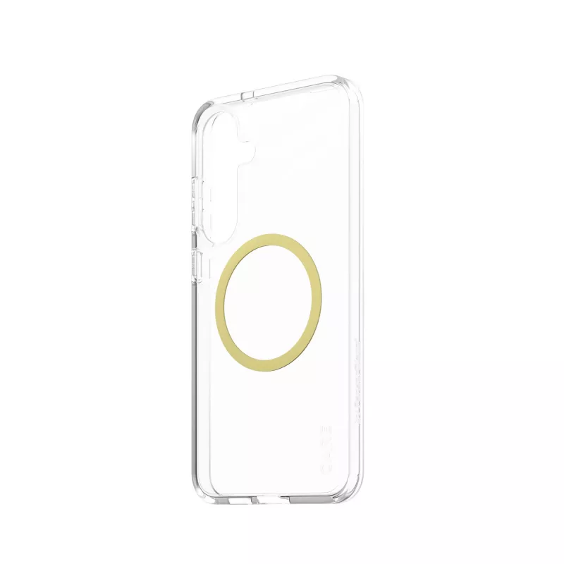 PanzerGlass CARE Urban Combat custodia trasparente Chardonnay Qi Samsung Galaxy S25+