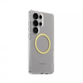 PanzerGlass CARE™ by ® Urban Combat Case trasparente con compatibilità Qi Chardonnay Samsung Galaxy S25 Ultra