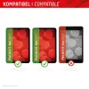 Displex pellicola protettiva per display (9H) per Apple iPad mini 8,3'' (6ª gen./7ª gen. 2024), cornice di montaggio Eco, antigraffio